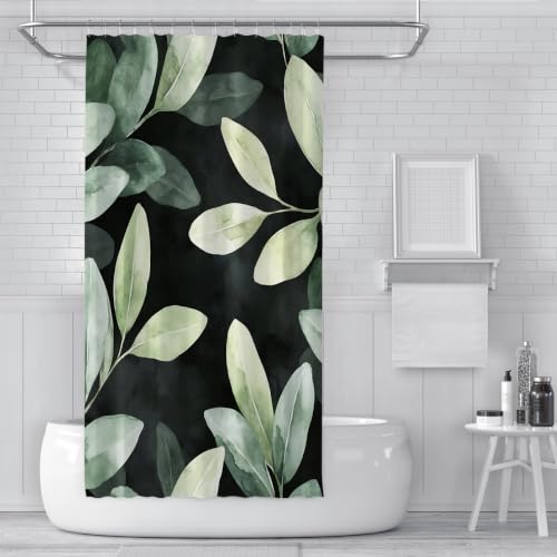 Rideau de bain avec oeillets antirouille pour douche humide