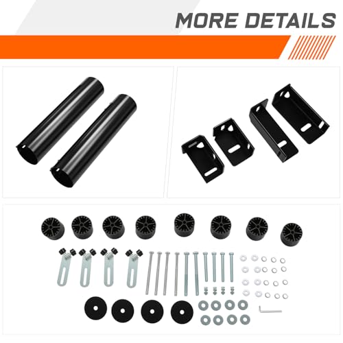 Estribos Running Boards para SUV y Camionetas Negra miniatura 7