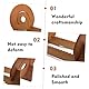 Yunlaishaocer Schallplattenständer, Aufbewahrungs-Box für Vinyl-Schallplatten aus Holz, Schallplatten Regal,Plattenständer CD Halter,Schallplatten Deko Vinyl Regal für CDs,LPs und Schallplatten Deko