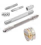 Qiuerte 4PCS DIY Jewelry Accessories Twisted Copper Wire Tool with Jewelry Wire Winding Copper Wi...