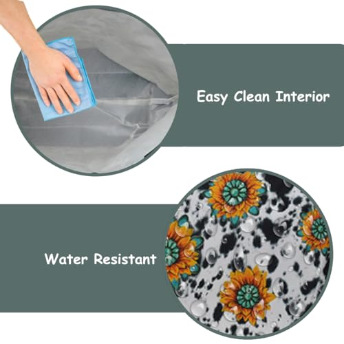 Image of NGIL Medium Top Zipper Closure Canvas Tote Bag with Attached Matching Coin Purse For Moms and Nurses