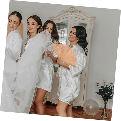 Éventail compact de style chinois contre les bouffées de chaleur - 5