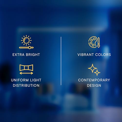 Image of MAGIK Ultima Square Sleek 20W (Blue) LED Batten | T5 Tube Light | High Brightness Accent Light | Energy Efficient | Polycarbonate Body | Ideal for Home & Decorative Use | Pack of 1
