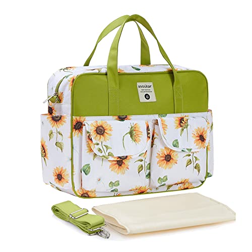 Alipher Sunflower Diaper Tote