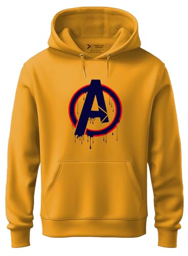 Image of XENOVAURBAN Hoodies | Unisex Hoodie Sweatshirt Printed AV-A1 - PAR