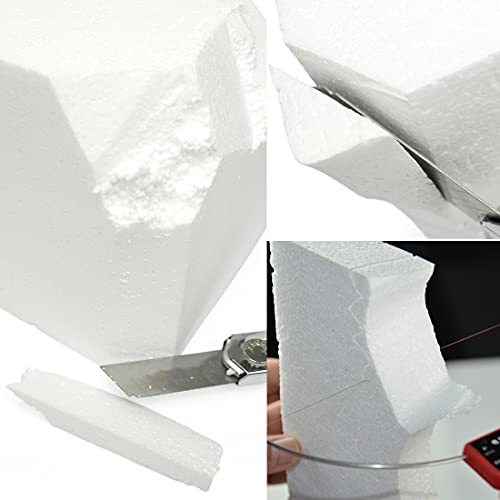 Blue Handcart Craft Foam Rectangle Sculpting Block For Crafting, Modeling, Art Projects And Floral Arrangements, 14.2 X 5.1 X 5.1Inch #TOP3