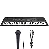 Elektrisch Toetsenbord voor Kinderen, 61 Key Piano Keyboard met Microfoon, Draagbare Piano op Ware Grootte USB…