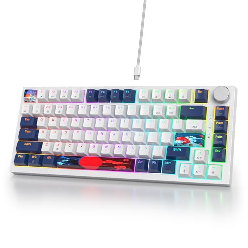 Clavier 75 % compact idéal pour optimiser l'espace du bureau