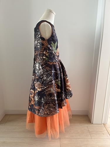 YINGJIABride Camo Tulle Tutu Party Dress Flower Girl Dresses for Mini Bridesmaid4
