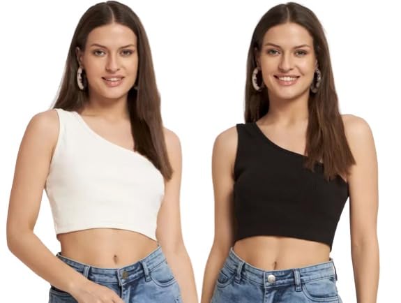 Image of Women's Trendy Premium Cotton Tank Top & Crop Top for Women