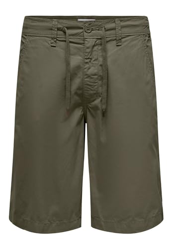 ONLY & SONS Herren ONSLOC 0157 Shorts 22029213,Olive Night,M – Ansicht 1