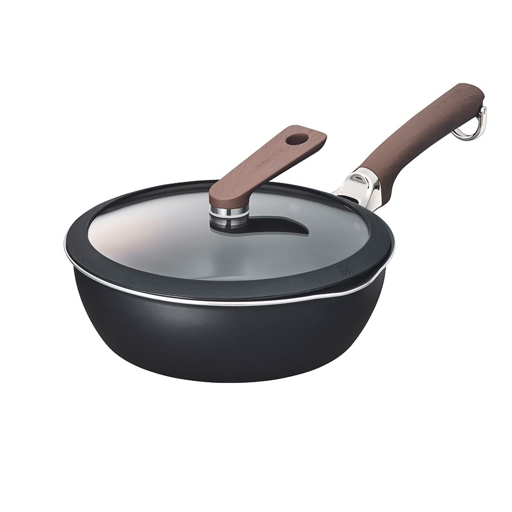 Amazon｜エバークック DECO マルチパン 22㎝ ガラスふた付き オール