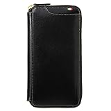 (ミラグロ)Milagro タンポナート ギャルソンウォレット 長財布 (財布 メンズ 大容量 ラウンドファスナー ブランド 本革 革 ユニセックス クリスマス 父の日 春財布) cas2261 ブラック