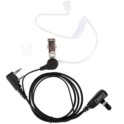 Auriculares de Tubo acústico Tosuny para Walkie Talkies Cover