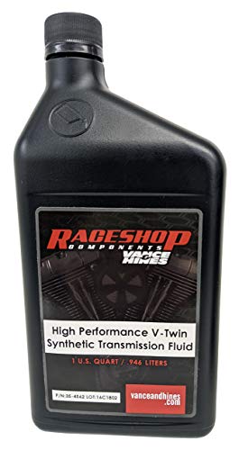 Compatible With Harley Davidson 1987-1998 Softail Models 2 Quarts V-Twin Synthetic Transmission Fluid #TOP1