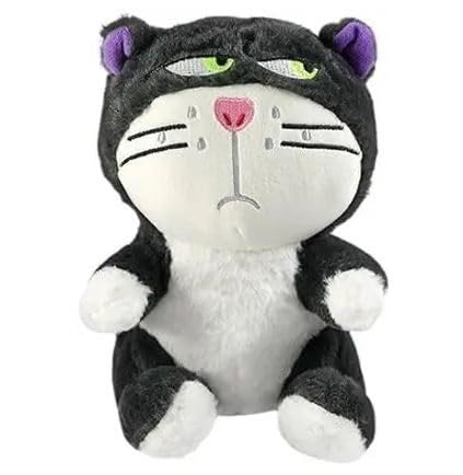 Image of HUG 'n' FEEL SOFT TOYS - Lucifer Cat 25cm Soft Toy Plush Toy | Big Stuffed Animal | Ultra Soft, Huggable & Cuddly Gift for Kids, Girls, Boys | Perfect for Birthday, Valentine's Day