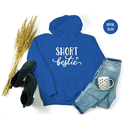 Best Friend Hoodies Tall and Short Bestie, Matching Hoodies Best Friend Hoodies Matching bf Hoodies Besties Matching Designs!!!2