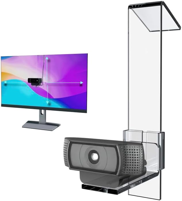 Amazon.com: MOKOSE Webcam Stand, Stands Bent 360 Degrees for Mounting ...