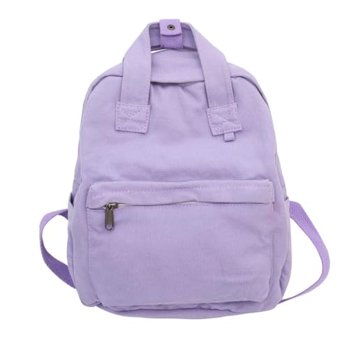 Image of MaxxCloud Vintage Denim Laptop Backpack Casual Canvas Daypack Handbag Purse Lightweight Rucksack Shoulder Bag