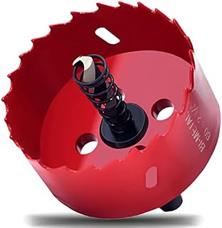 70mm BI-Metal Hole Saw, Ceiling Lights Hole Cut, Cutting Circular Holes for Wood, Plastic, Drywall, Plywood, Thin Metal, Cornhole Boards Drilling and Other Household Projects