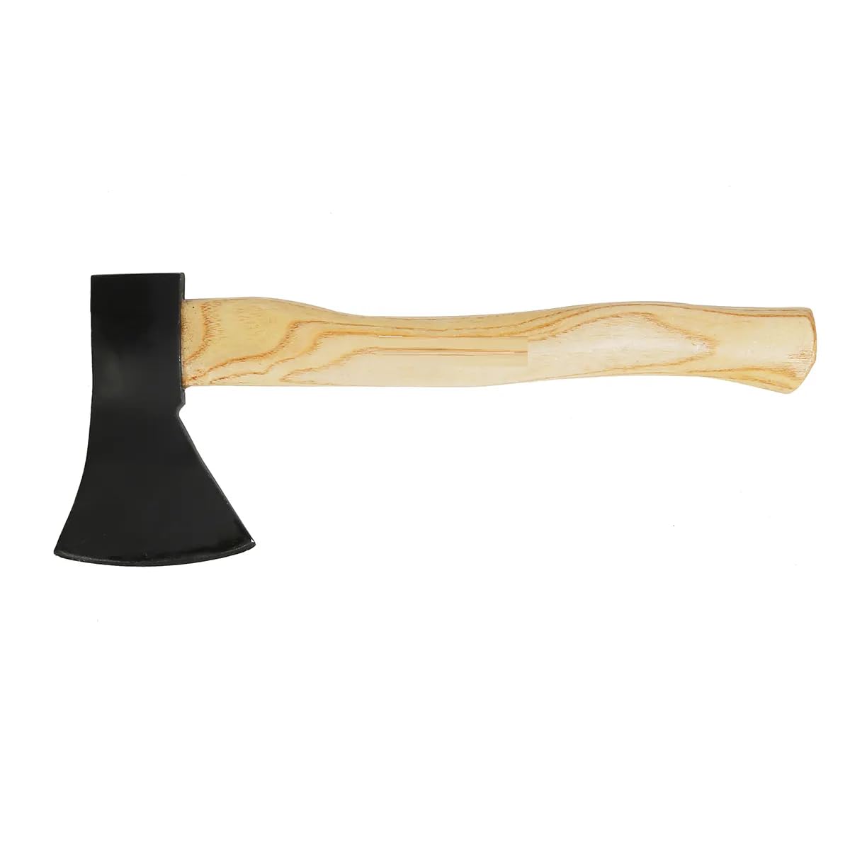 CABLEPELADO Hacha Pequeña de 600 g con Mango de Madera, Hacha Vizcaína, Hacha de Tala Universal, Mini Hacha, Hacha pequeña, Cabeza de Acero al Carbono, Longitud 36 cm, Peso 600 gramos