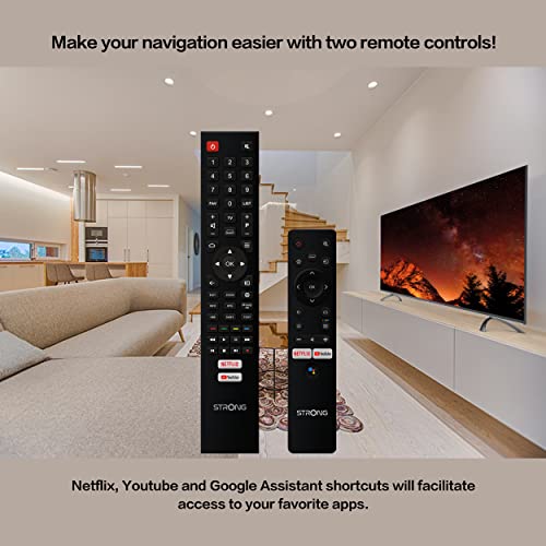 SRT50UC7433 Strong Android TV 4K UHD met DVB-T2/C/S2, 50 inch, zwart/zilver - Afbeelding 8