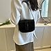 PU Leather Crossbody Bag Shoulder Bag for Women, Large Compartment Suitable to Credit Card, Wallets(Black)