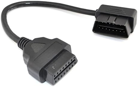 1FT 30CM OBD2 16Pin Male to Female Extension Cable Diagnostic Cord