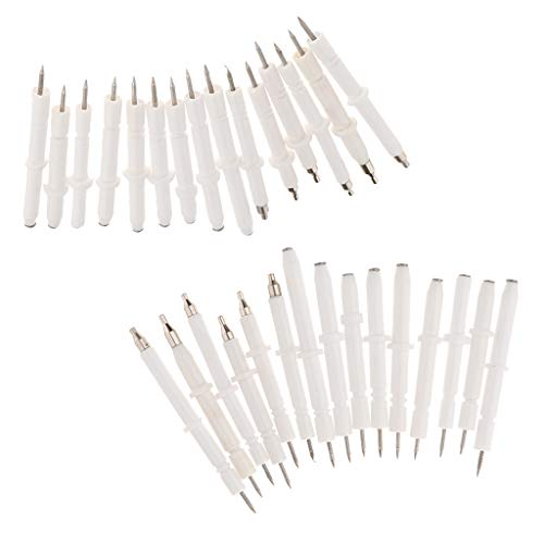 MERIGLARE Conjunto de Agulha de Sensor de Ignição de Cerâmica para Fogão a Gás 30pcs, Fogões a Gás P