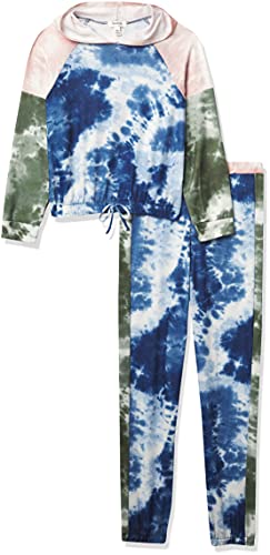 Image of Speechless Girls' Hooded Sweatshirt and Joggers Set