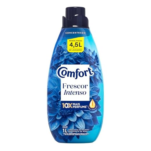 Amaciante Concentrado Comfort Frescor Intenso 1 L