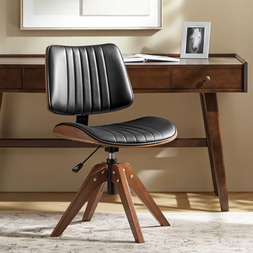 HULALA Black Bentwood Office Chair