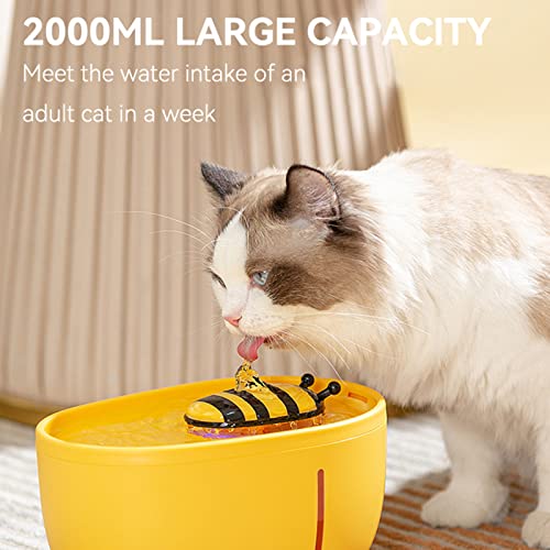 Fuente de Agua para Gatos 2L Automática Silenciosa miniatura 2
