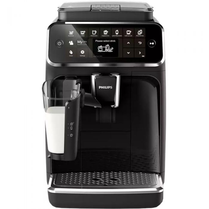 PHILIPS EP43 LatteGo Macchina da Caffè Automatica, Plastica