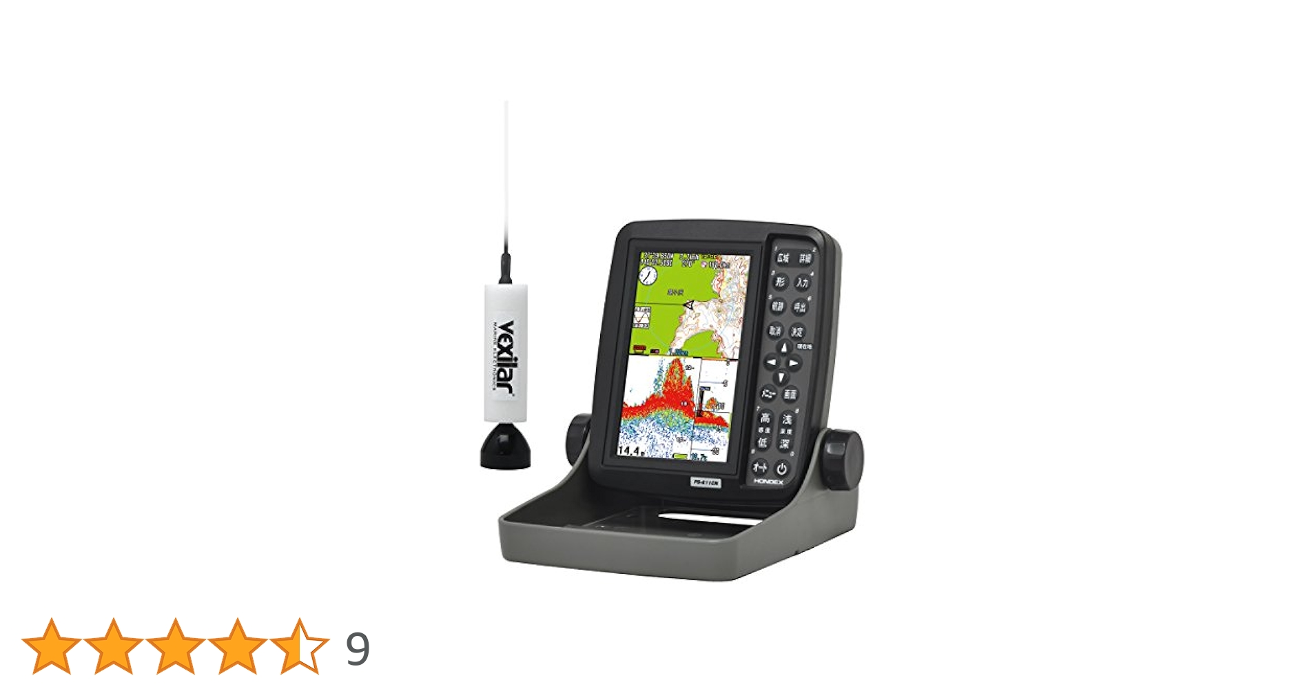 Amazon | HONDEX(ホンデックス) 魚群探知機 ポータブルGPS
