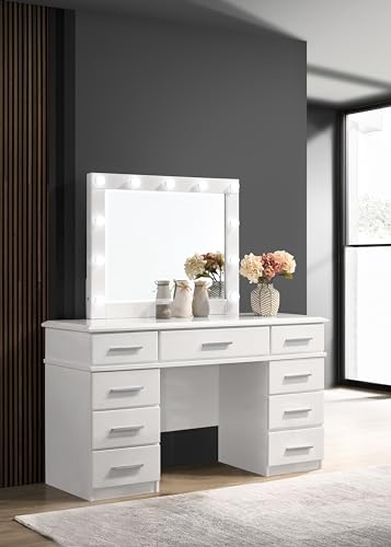 Coaster Home Furnishings Vanity Table & Mirror