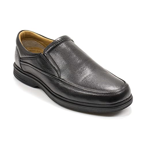 RETTO Men's Koy Leather Slip-on Loafer2