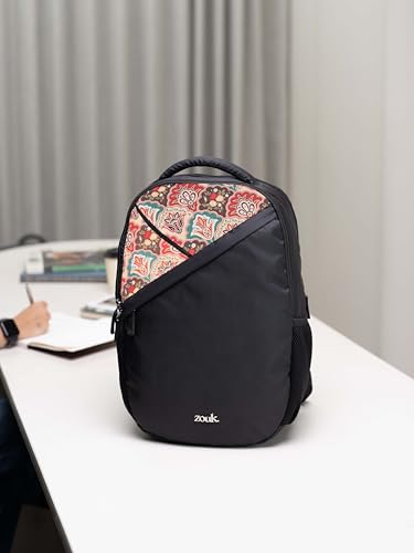 Image of ZOUK Taaran Backpack - Large 2 Compartment Backpack, 18.5L with Spacious Interiors Bags For School, Office, College, Gift For Men & Women