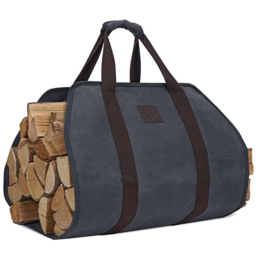 Best Canvas Fireplace Log Carriers for Effortless Wood Transport ...