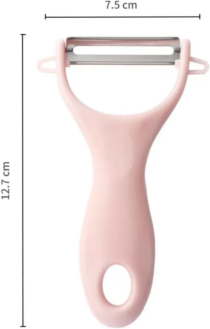 (5 Pack) Fruit Peeler, Vegetable Peeler, Potato Peeler, Y-Shaped Swivel Peeler for Kitchen, Non-Slip Grip Peeler, Ergonomic Handle, Sharp Blade Stainless Steel Peeler