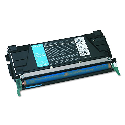 Lexmark High Yield Toner Cartridge for C524 C532 C534 Yield 5000 Pages - Cyan