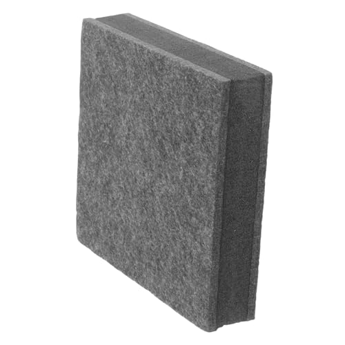 Wakauto Sound Diffuser Monitor Acoustic Foam Insulation Pad Subwoofer Insulation Pad Speaker Panel Rubber Soundproofing Pad