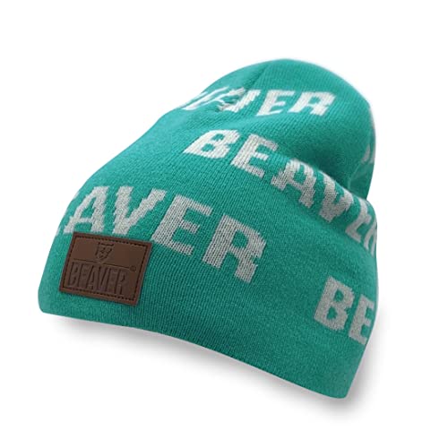 BEAVER GOLF Winter Beanie, 100% feinste Merinwolle, atmungsaktiv Cover