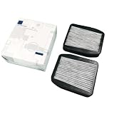 Cabin Air Filter Set compatible with Mercedes-Benz W211 S211 E200 E240 E280 E320 C19, 2 Pack