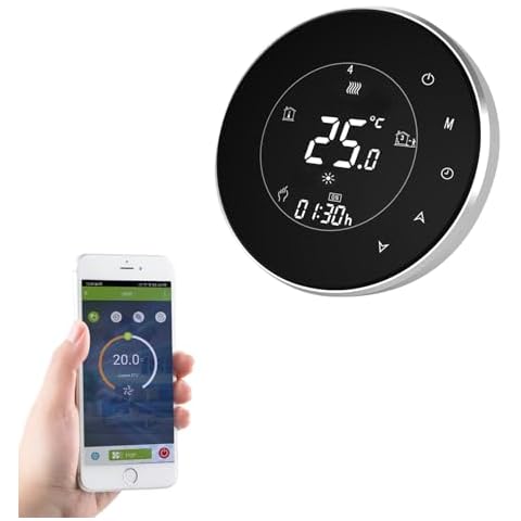 Qiumi Smart WiFi Round Thermostat Controller Cover
