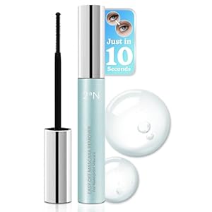 2AN Easy Off Mascara Remover – Hypoallergenic Mascara Remover for Sensitive Eyes | Gentle Lash Cleanser & Eye Makeup Remover | Hard Mascara Dissolver & Waterproof Mascara Remover (0.23 fl oz)