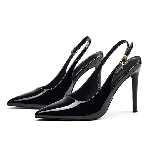 Elisabet Tang Women's Elegant 4.1 in Pumps Sexy Closed Toe