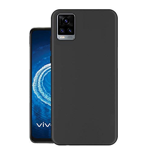 FITSMART Shockproof Silicon Matte Tpu With Camera Protection Flexible Back Cover Case For Vivo V20 (V2025), Black (B08T9W11PV) Amazon Price History, Amazon Price Tracker