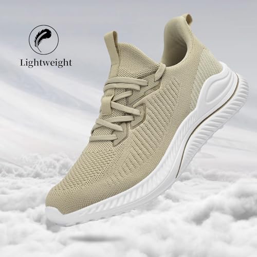 Image of Slow Man Mens Walking Sneakers Wide Width Slip on Tennis Shoes,Lightweight Breathable Running Shoes,Ideal for Athletic Workout Gym Jogging and Casual Wear