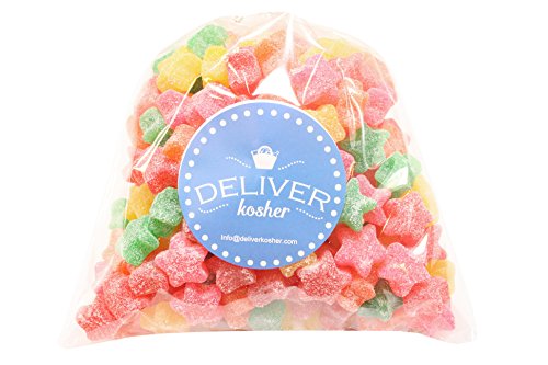 Deliver Kosher Bulk Candy - Sour Stars - 1lb Bag